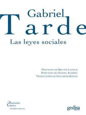 cover image of Las leyes sociales